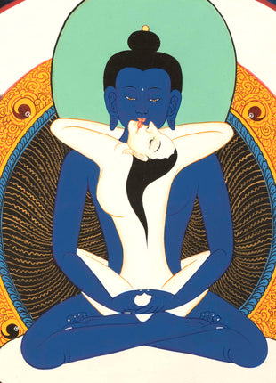 Yab Yum Buddha | Samantabhadra Thangka | Wall Hanging Decoration