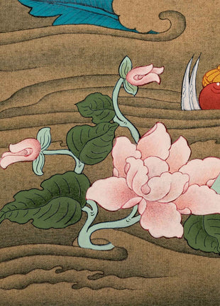 Traditional Buddha Shakyamuni Thangka | Tibetan Karma Gadri Art