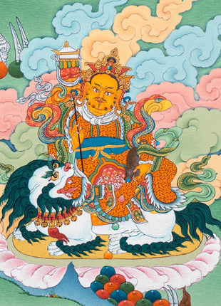 Je Tsongkhapa Thangka | Tibetan Buddhist Master