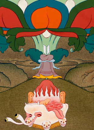 Kurukulla Thangka | Traditionally Hand Painted Art