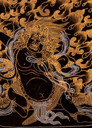 Bodhisattva Manjushree Thangka | Buddhist Art Painting