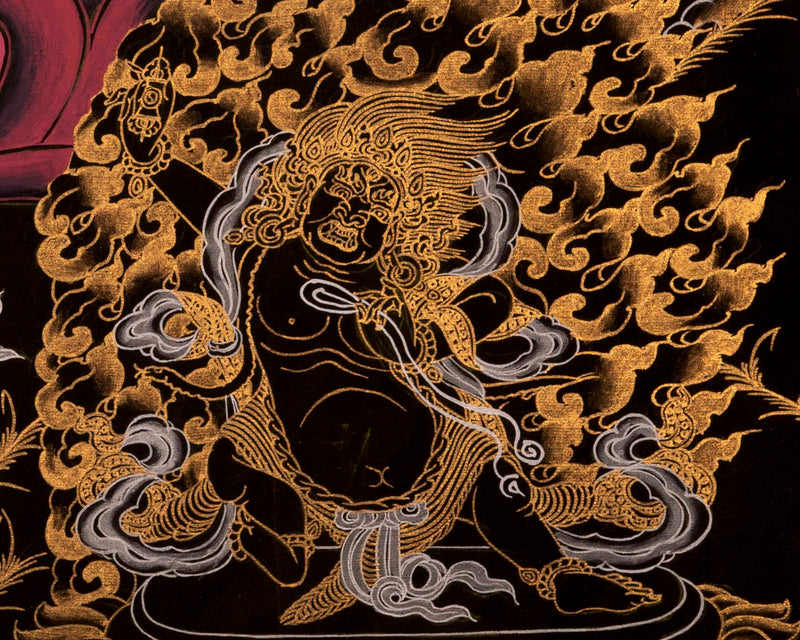 Bodhisattva Manjushree Thangka | Buddhist Art Painting