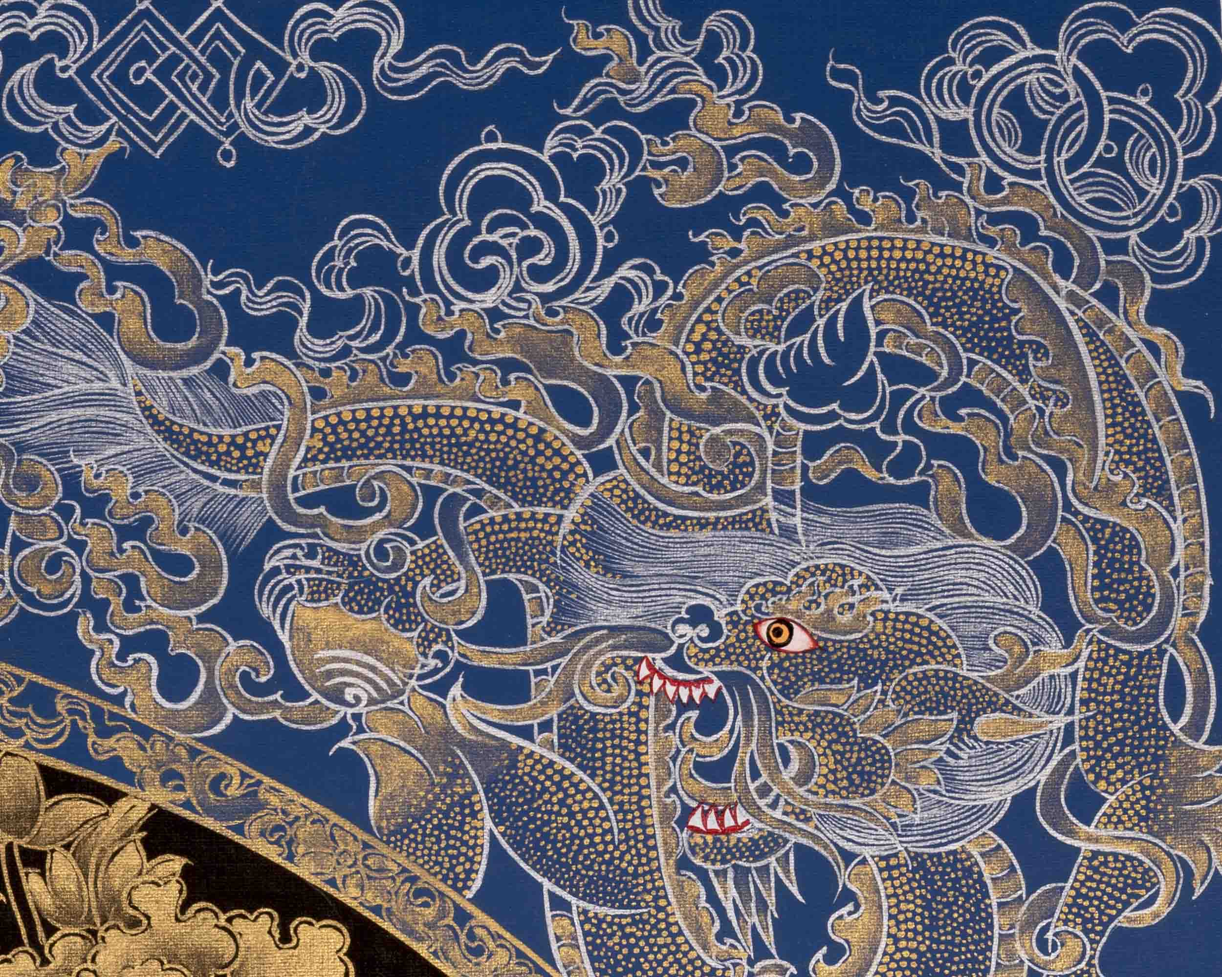 Amitabha Buddha Thangka | Handpainted Art | Religious Gifts