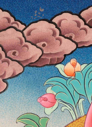 Bhaisajyaguru Thangka | Wall Hanging Medicine Buddha Decoration