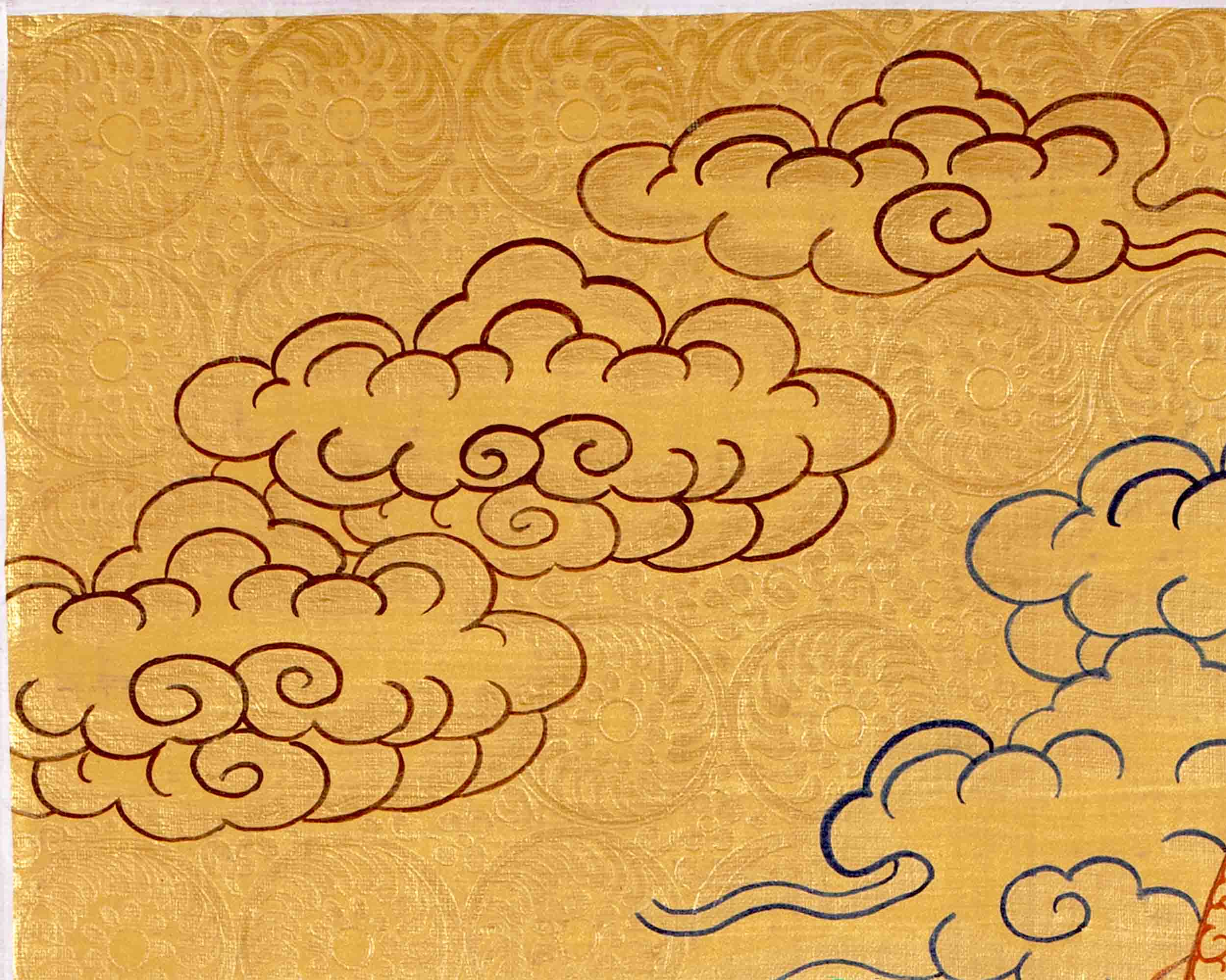 Hand-Painted White Tara Thangka | Wall Hanging Decor