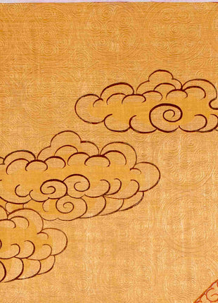 24K Gold Style Avalokitesvara Chengrezig Thangka | Wall Decor