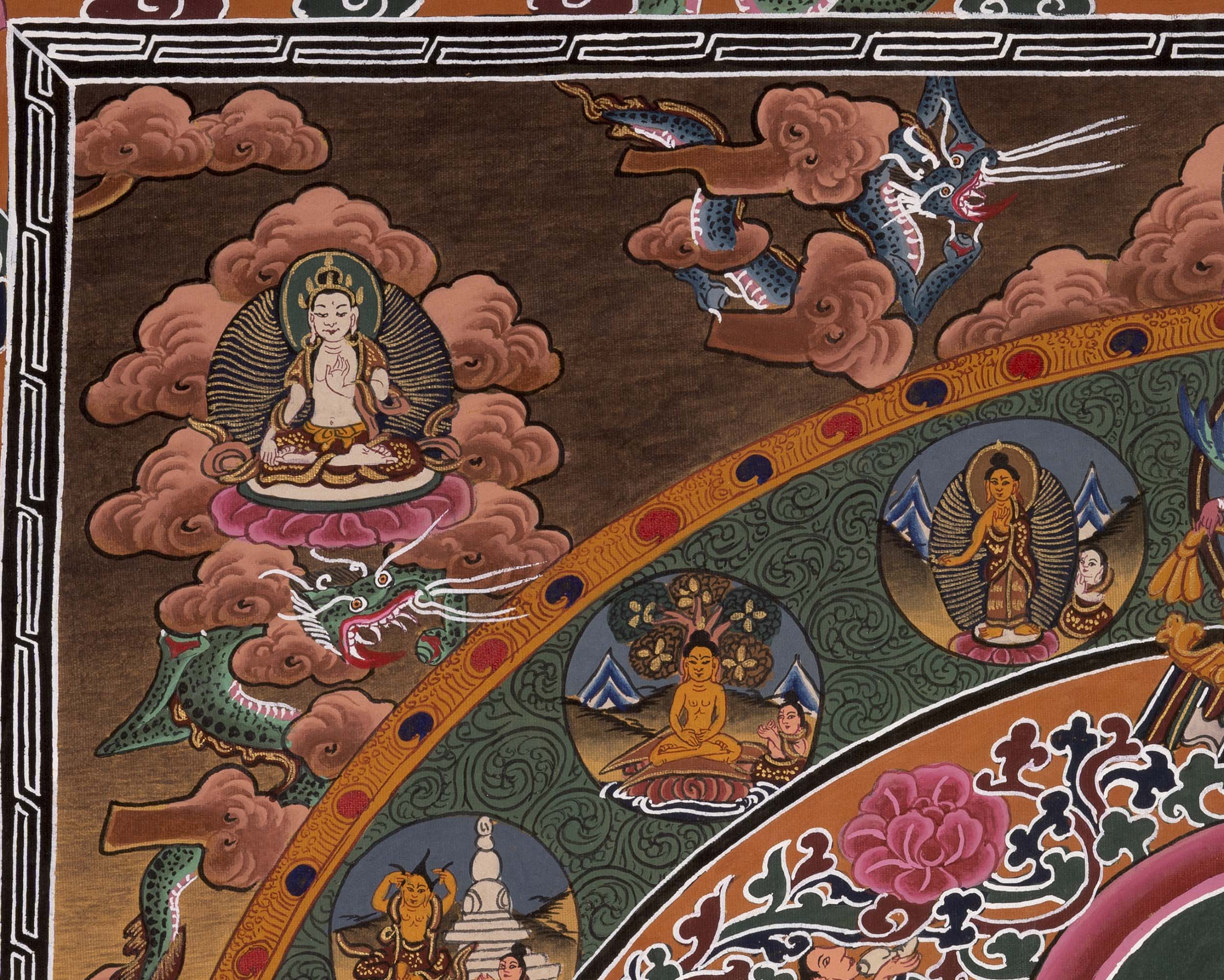 Original Shakyamuni Buddha | Buddhist Religious Thangka Painting