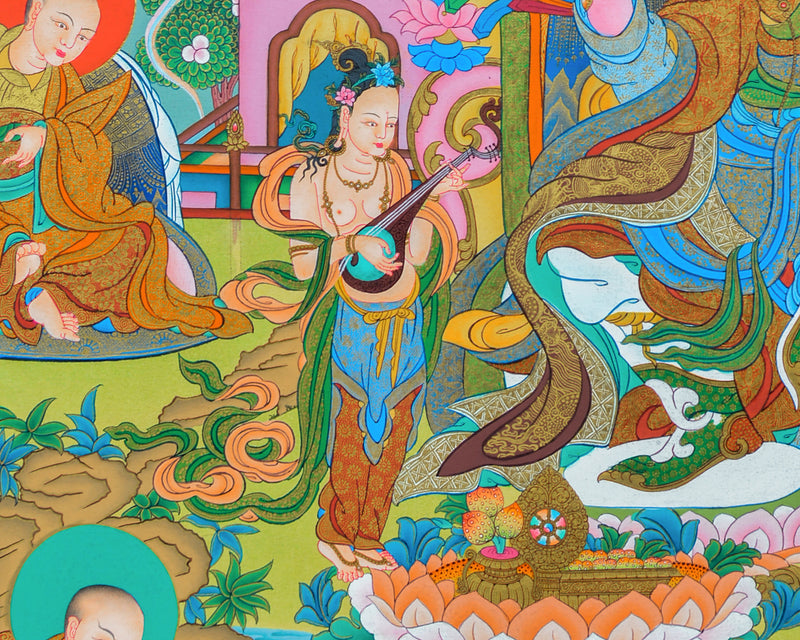 Pema Gyalpo Thangka | Guru Rinpoche Manifestation