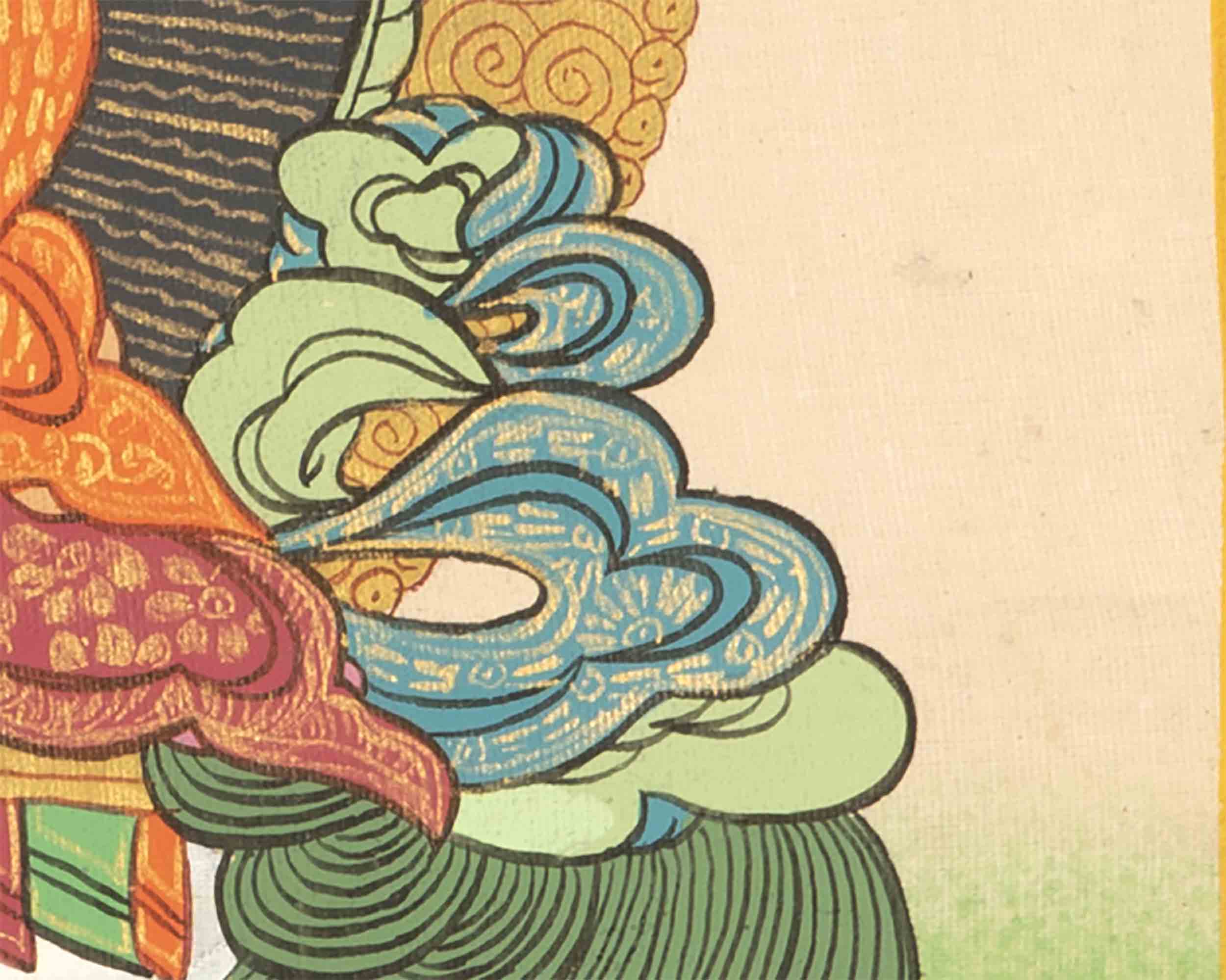 Namtose Thangka Painting |  Tibetan Buddhism Art | Wall Decors