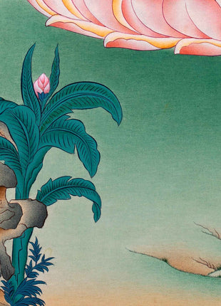 Historical Buddha Shakyamuni Thangka | Traditional Tibetan Buddhist Art