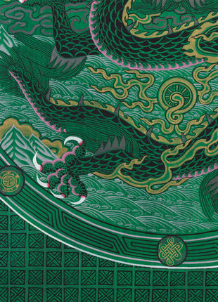 Dragon Thangka | Traditional Tibetan Painting | Wall Hanging Decoration