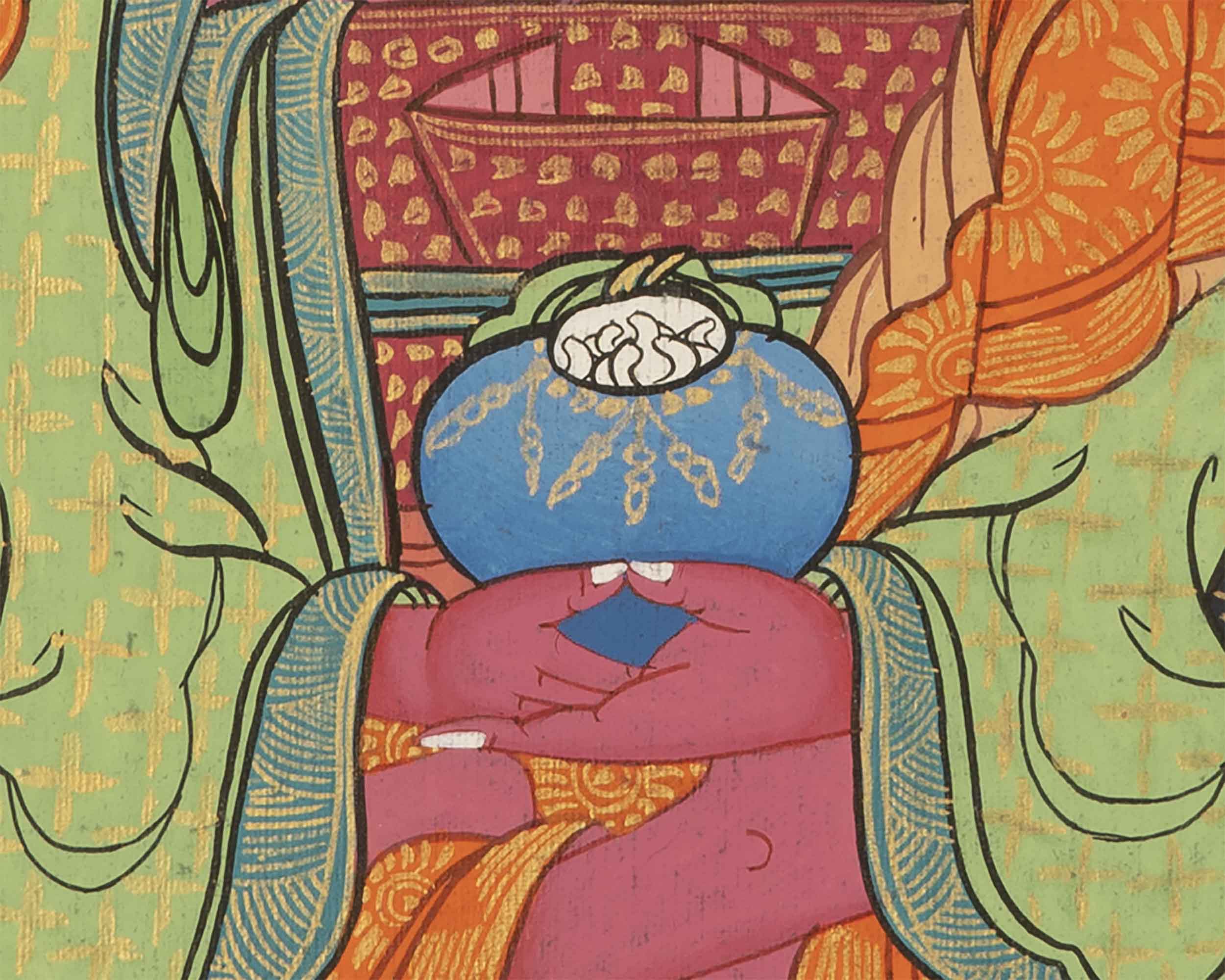 Amitabha Buddha Thangka | Wall Hanging