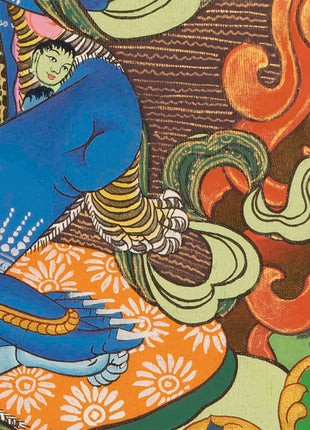 Vajra Panjarnatha Thangka | Wall Decor Artwork