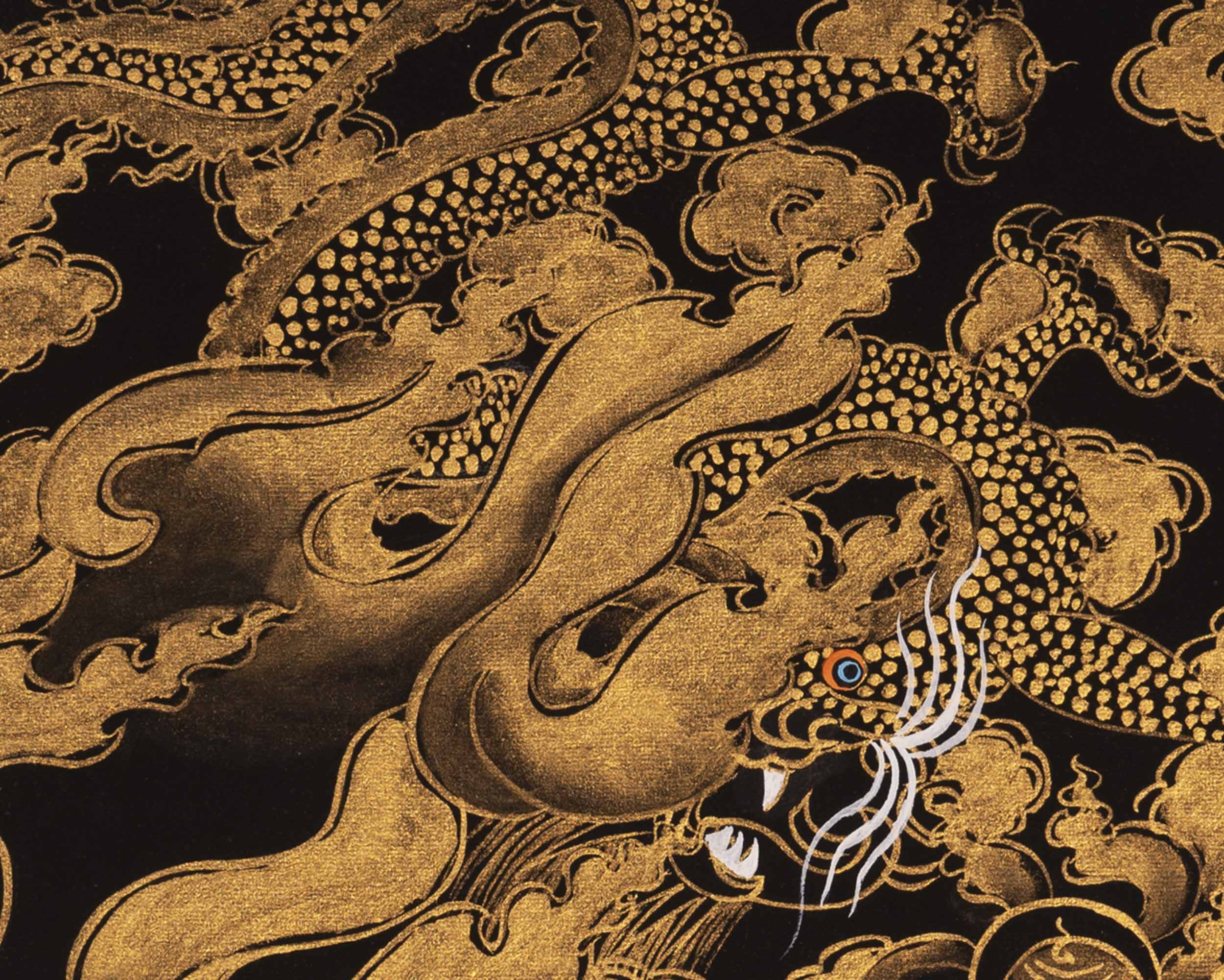 Vajra Panjarnatha Thangka | Wrathful Dharmapala