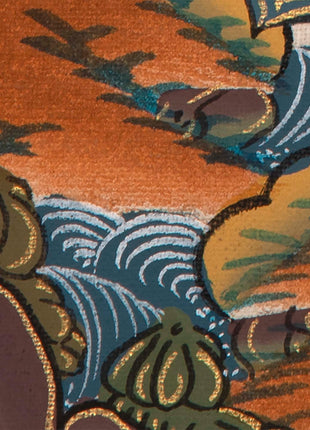 Vaisravana Tibetan Thangka | God Of Wealth | Wall Decors