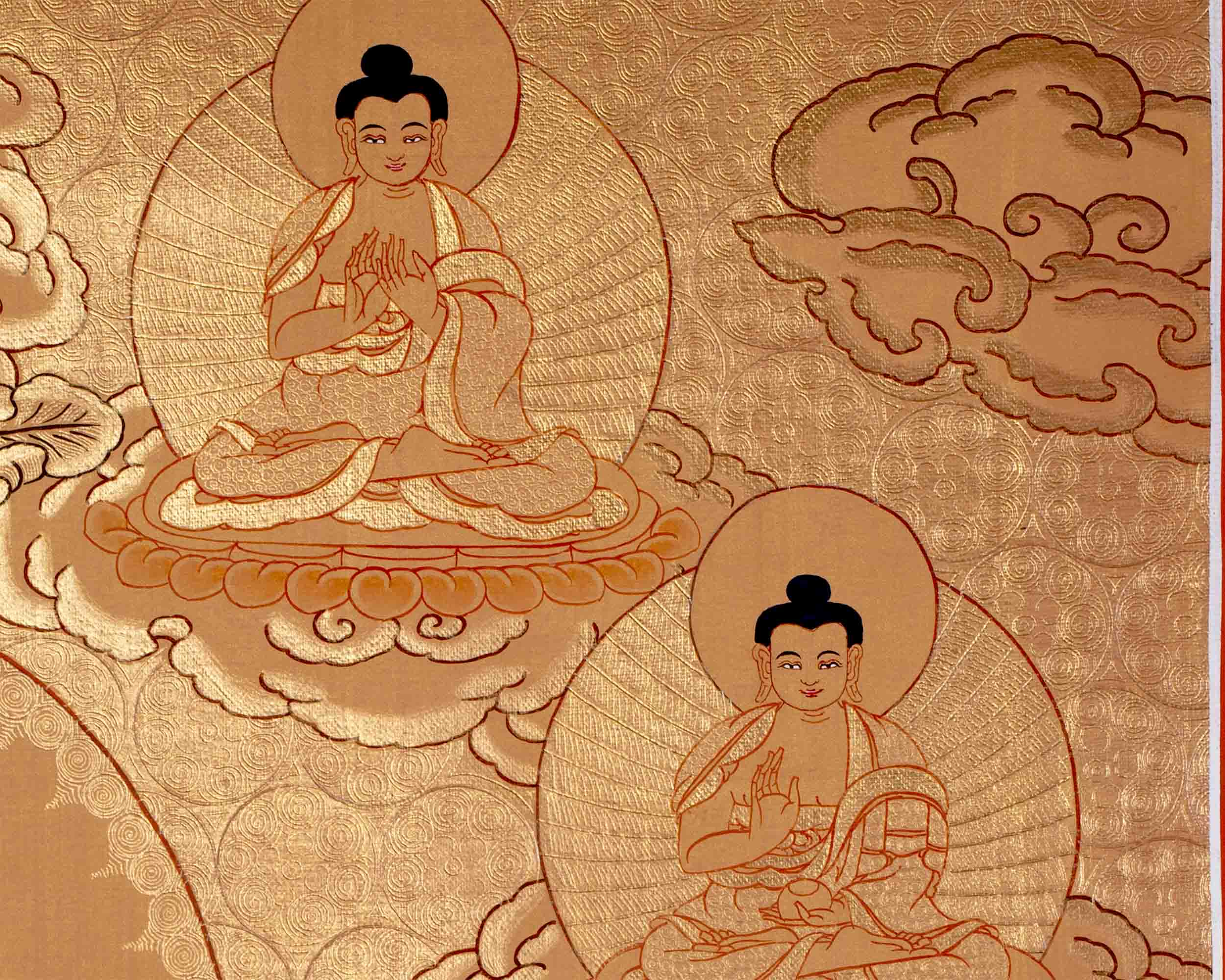 Avalokitesvara Chengrezig Thangka |Tibetan Buddhist Thangka Art