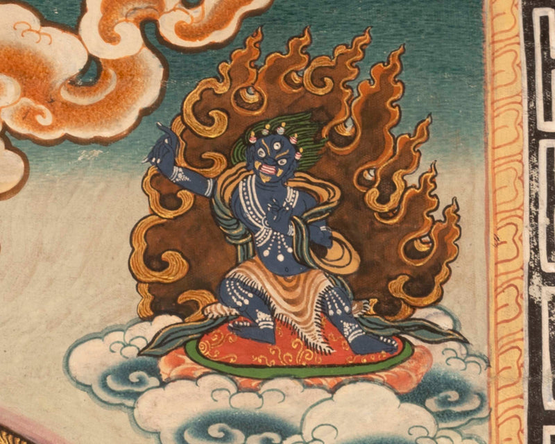 Buddhist Mandala Thangka | Traditional Tibetan Art