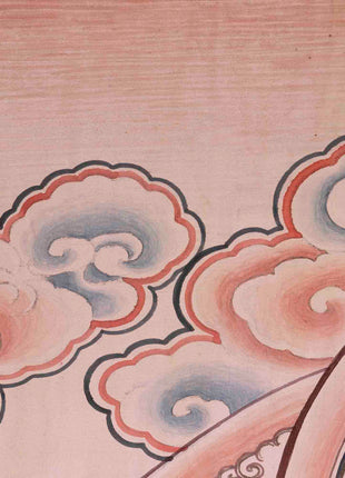 Guru Rinpoche Thangka | Traditional Tibetan Painting | Wall Decors