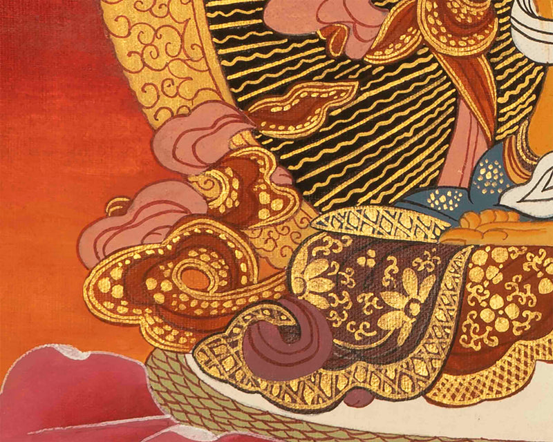 Manjushri Tibetan Thangka  |  Tibetan Thangka Art