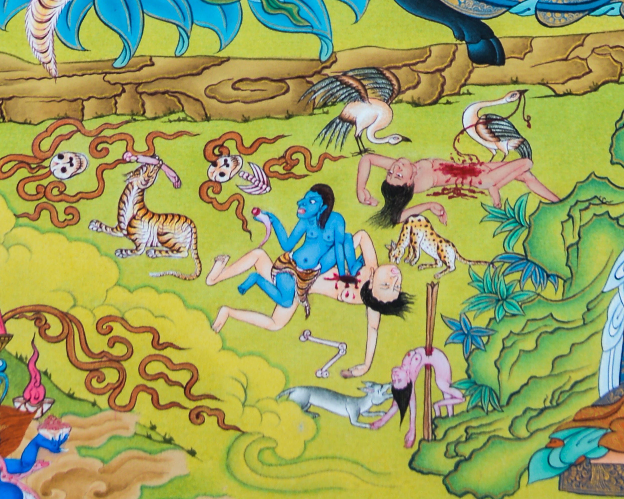 Nyima Oser | Guru Padmasambhava Manifestation | Thangka Art