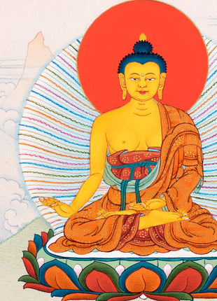 8 Medicine Buddha | Bhaisajyaguru Digital Thangka print