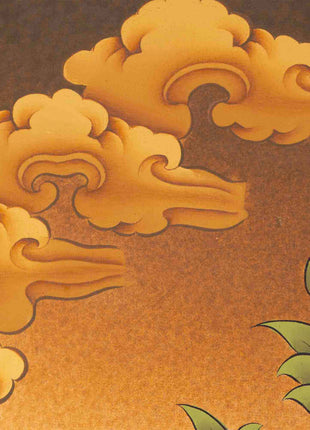 Maitreya Buddha Thangka | Religious Buddhist Art | Wall Decors