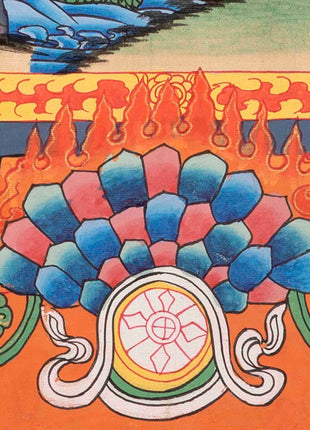 White Tara Thangka | Religious Tibetan Artwork | Wall Decors