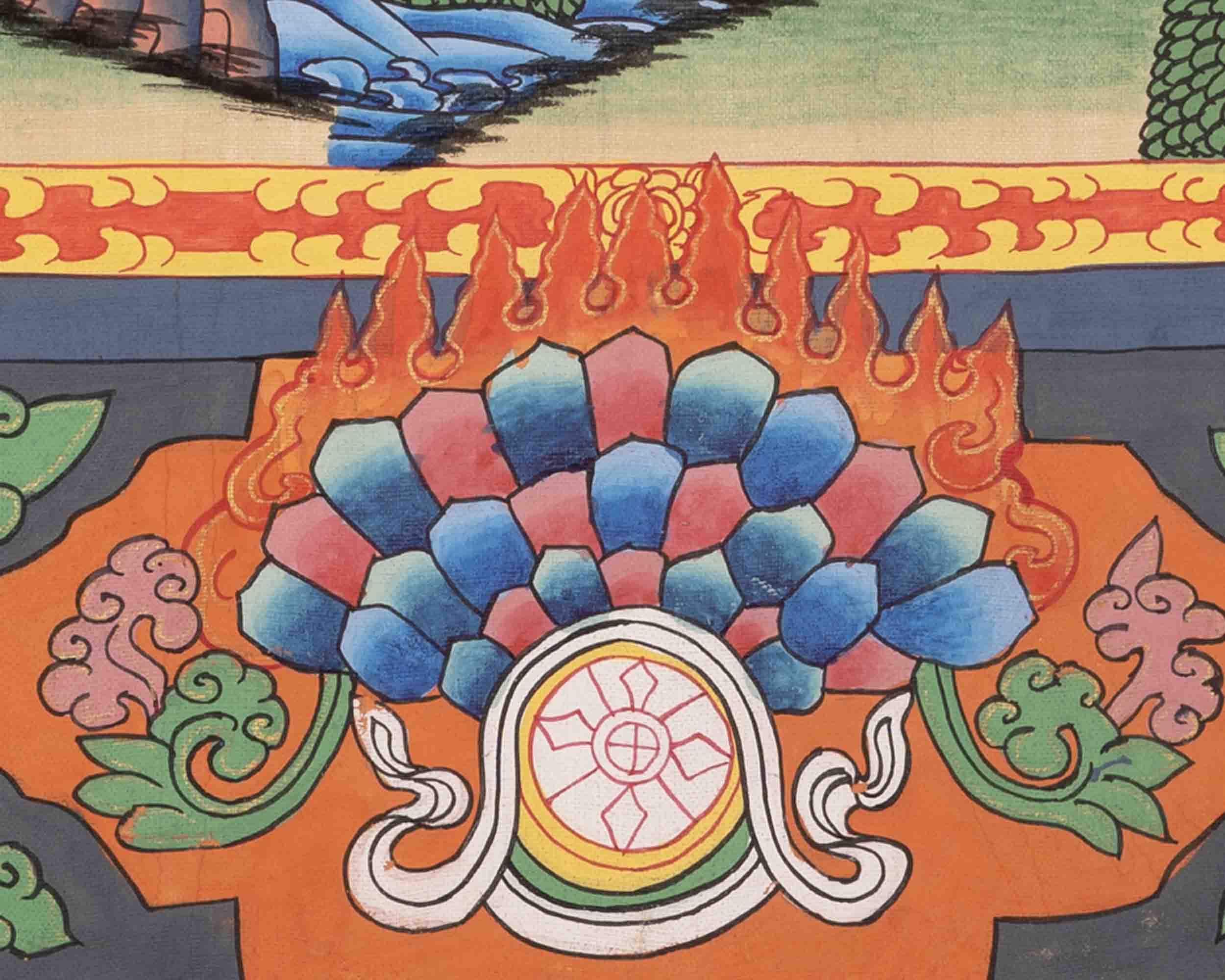 White Tara Thangka | Religious Tibetan Artwork | Wall Decors