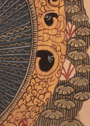 Shakyamuni Buddha Thangka | Religious Artwork | Wall Decors