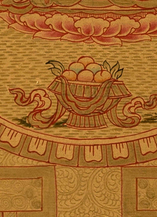 White Tara Mandala Thangka | Wall Decoration Painting