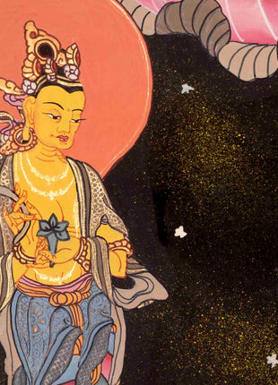 White Tara Thangka | Traditional Tibetan Art | Wall Decors