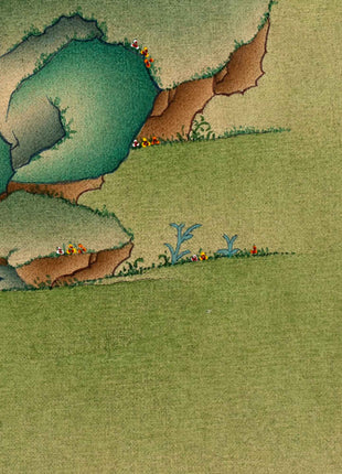 Green Tara Meditation Thangka | Deity of Compassion | Tibetan Art