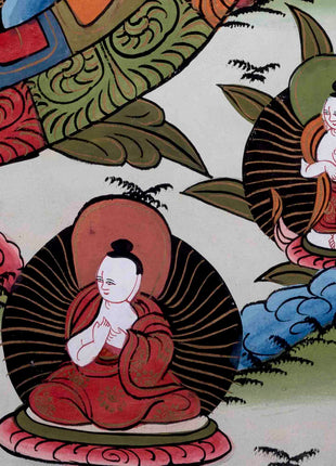 Three Mandala Thangka | Religious Buddhist Painting | Wall Decors