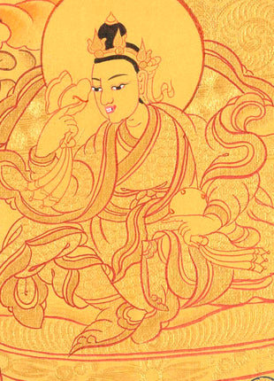 Guru Rinpoche Thangka | Hand Painted Buddhist Art | Wall Decors