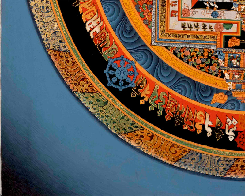 Kalachakra Mandala Tibetan Thangka | Zen Buddhism