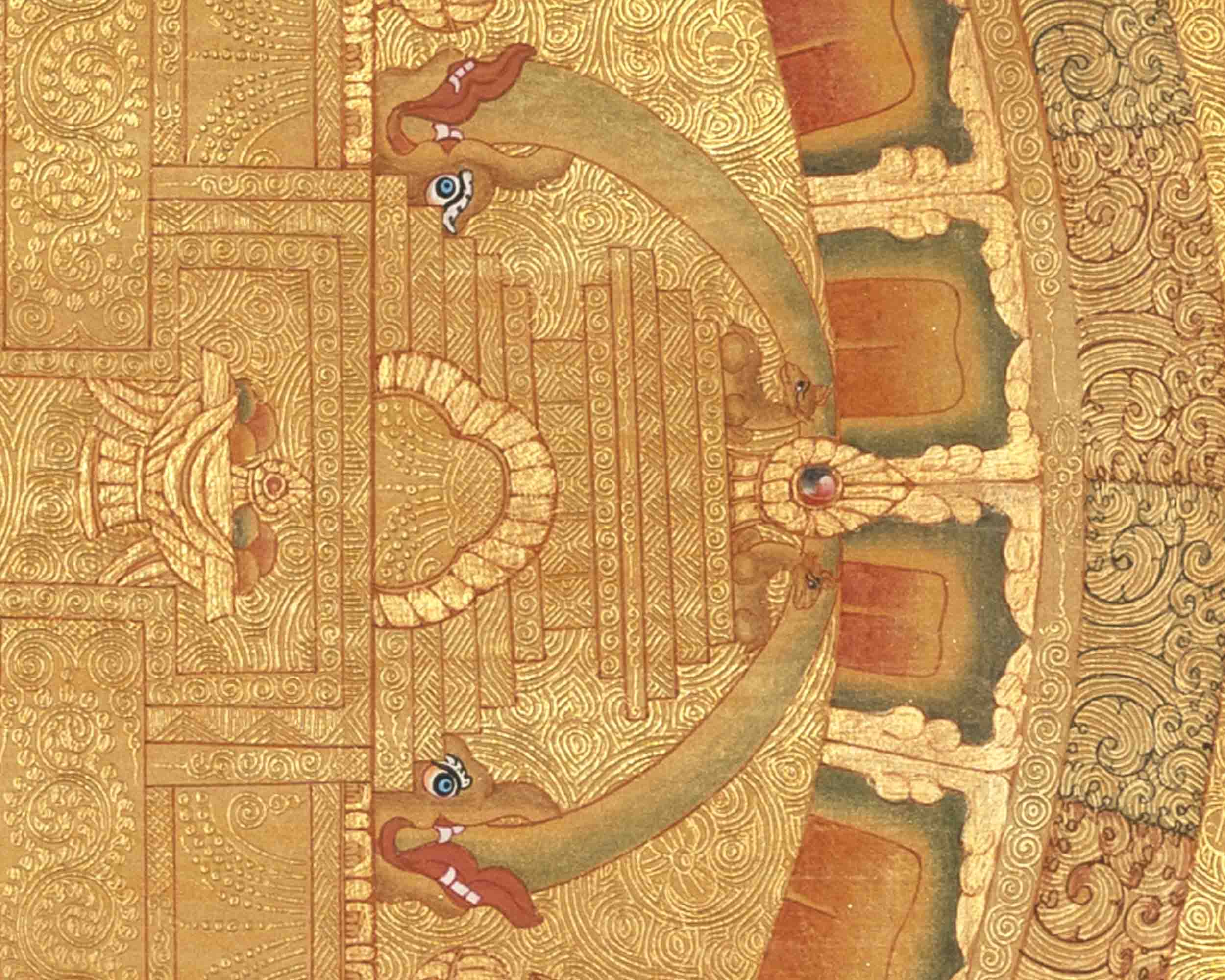 Shakyamuni Buddha Mandala | Wall Decoration Painting