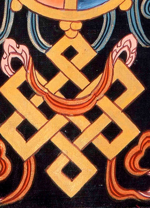 Kalachakra Mantra Thangka | Wall Hanging