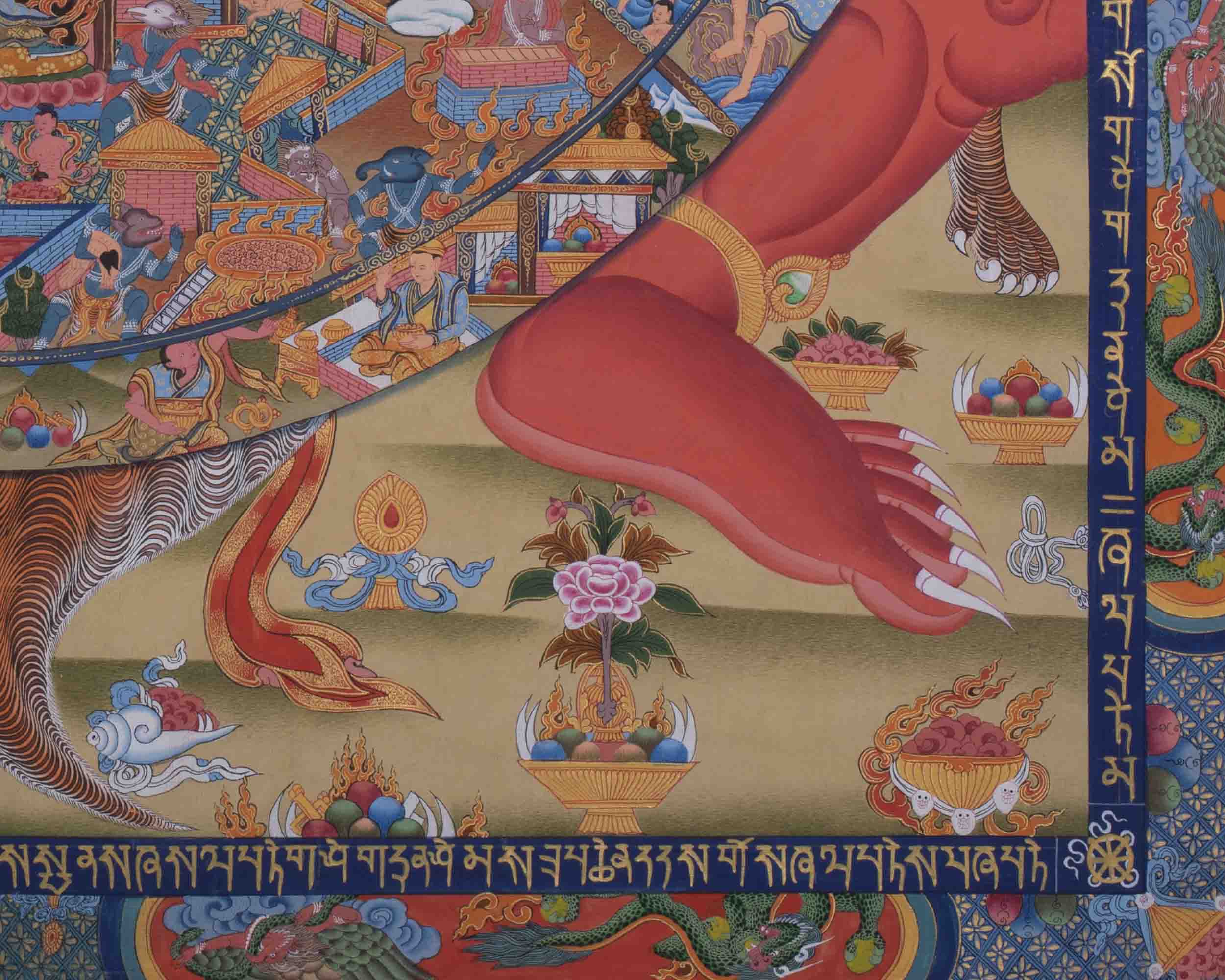 Bhavachakra Thangka | Wall Hanging Decorations