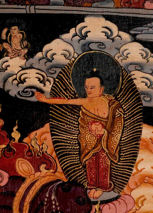 Wheel Of Life Thangka | Traditional Tibetan Art | Wall Decors