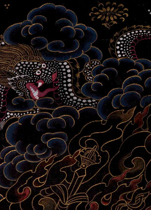 Palden Lhamo Thangka | Traditional Tibetan Art | Wall Decors