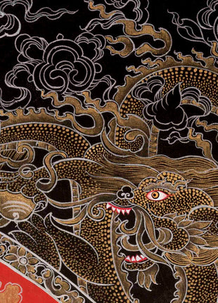 Bodhisattva Chenresig Thangka | Religious Buddhist Painting