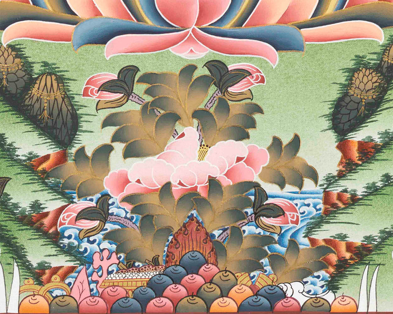 Tibetan 1000 Armed Avalokiteshvara | Thangka Art | Wall Decors