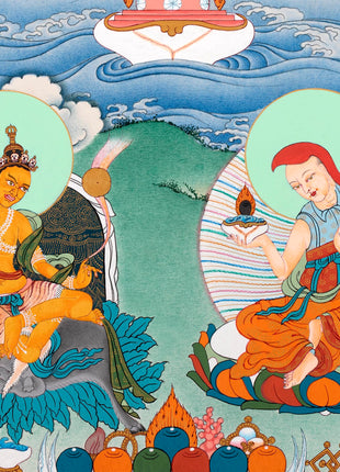 Guru Sangey Thangka | Eight Manifestations of Padmasambhava