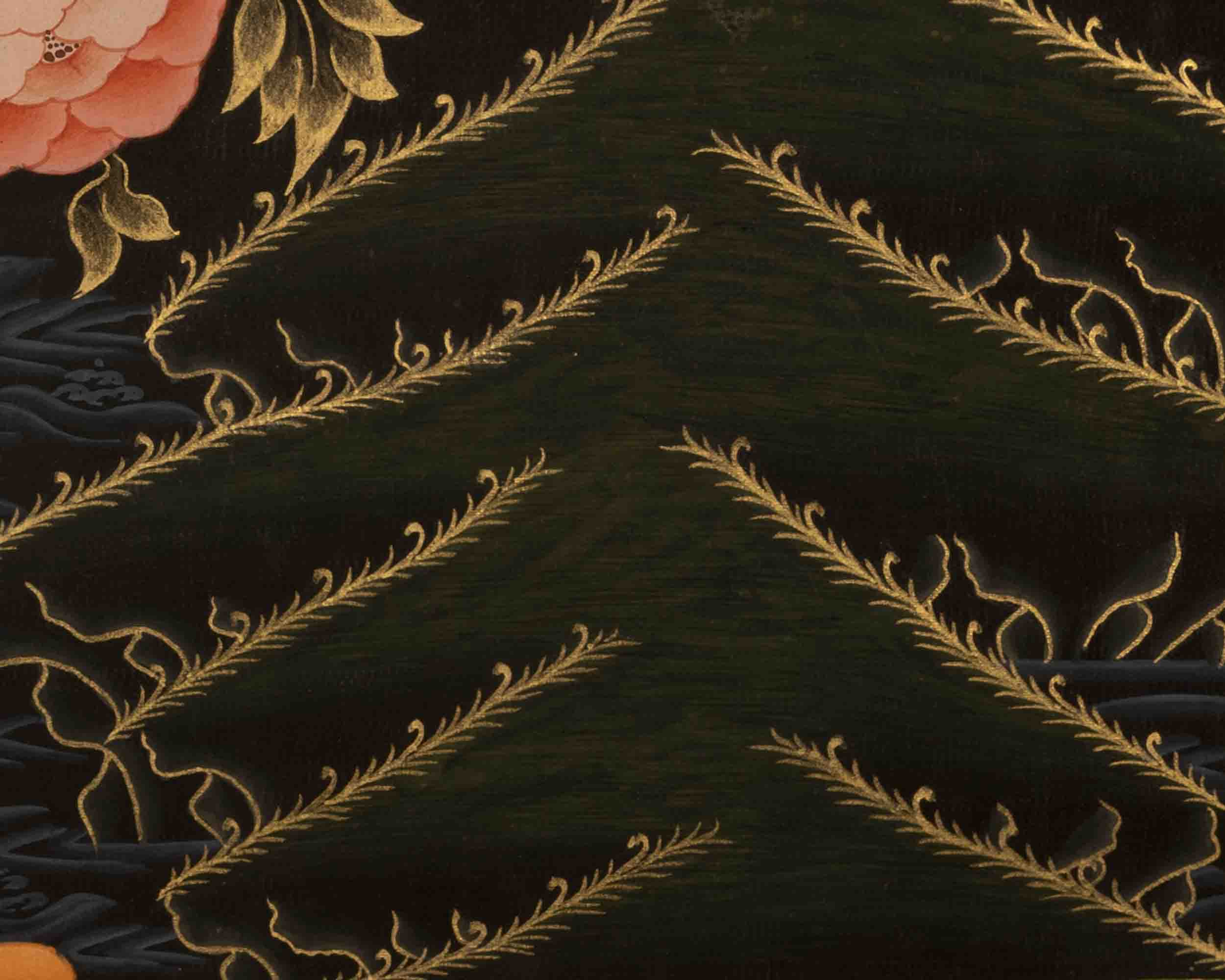 Avalokiteshvara Chenresig | Traditional Tibetan Thangka | Religious Wall Decor
