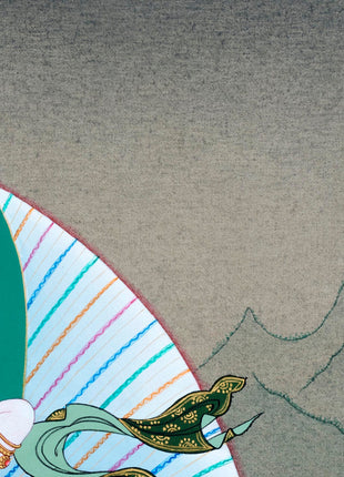 Guru Rinpoche With Consort | Padmasambhava Thangka