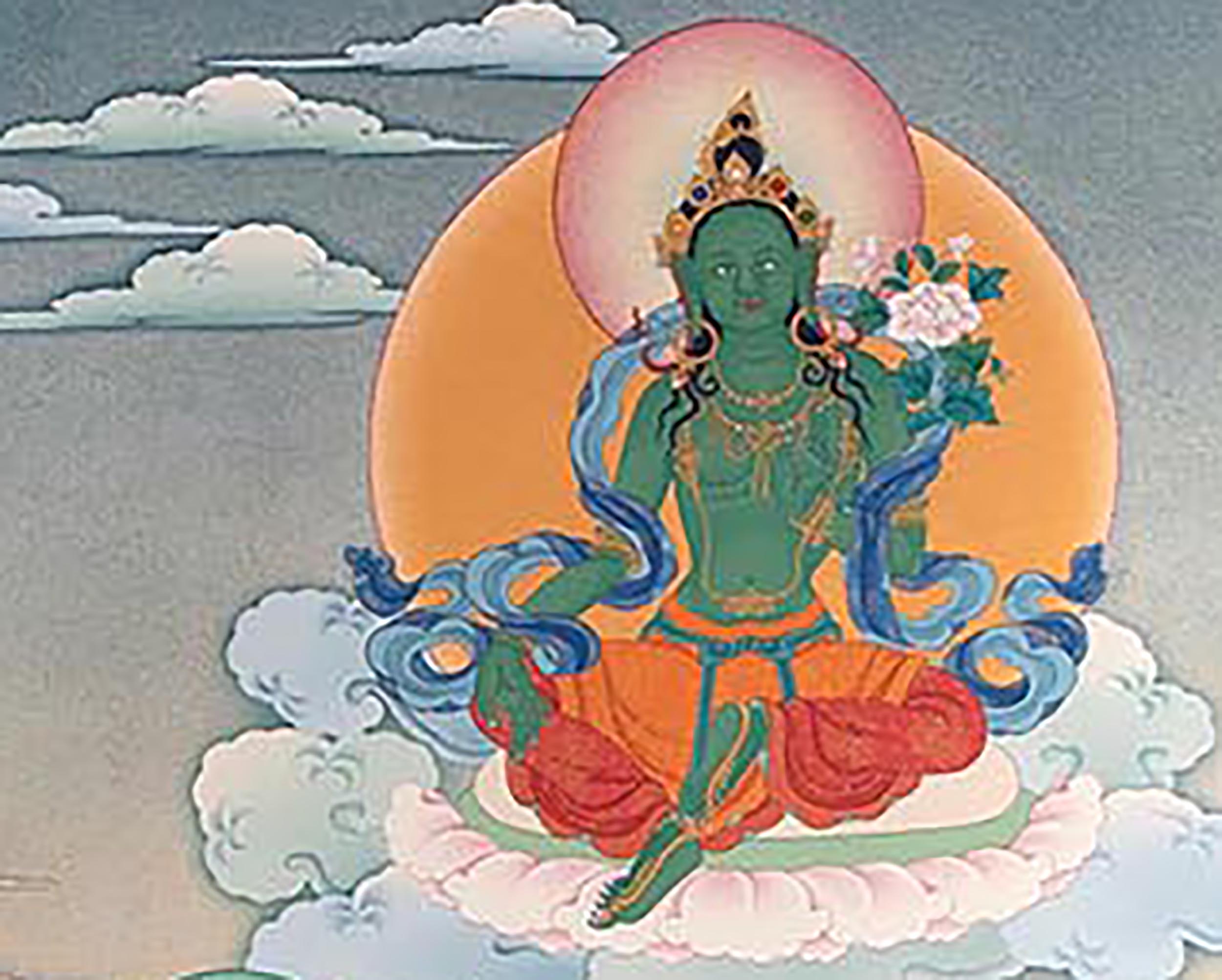 Guru With Others | High Quality Digital Print