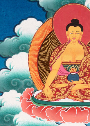 Medicine Buddha Thangka | Gift For Buddhist
