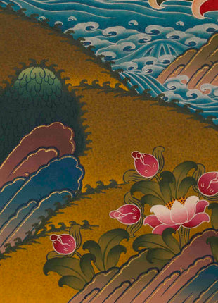Manjushree Thangka | Bodhisattva Of Wisdom | Wall Decors