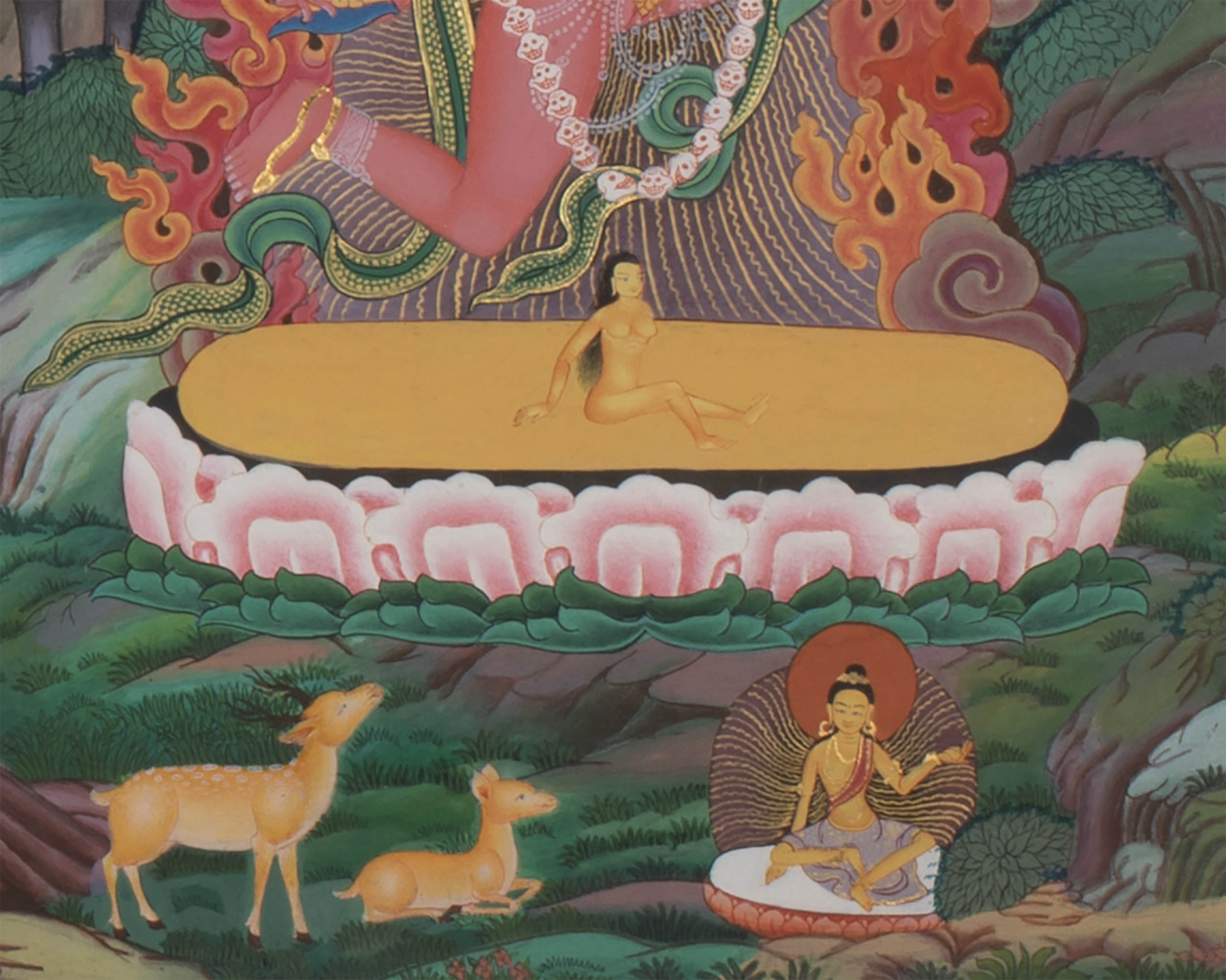 Chakrasamvara Mandala Prints | Newari Style Painted Art