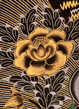 Female Green Tara | Handpainted Thangka